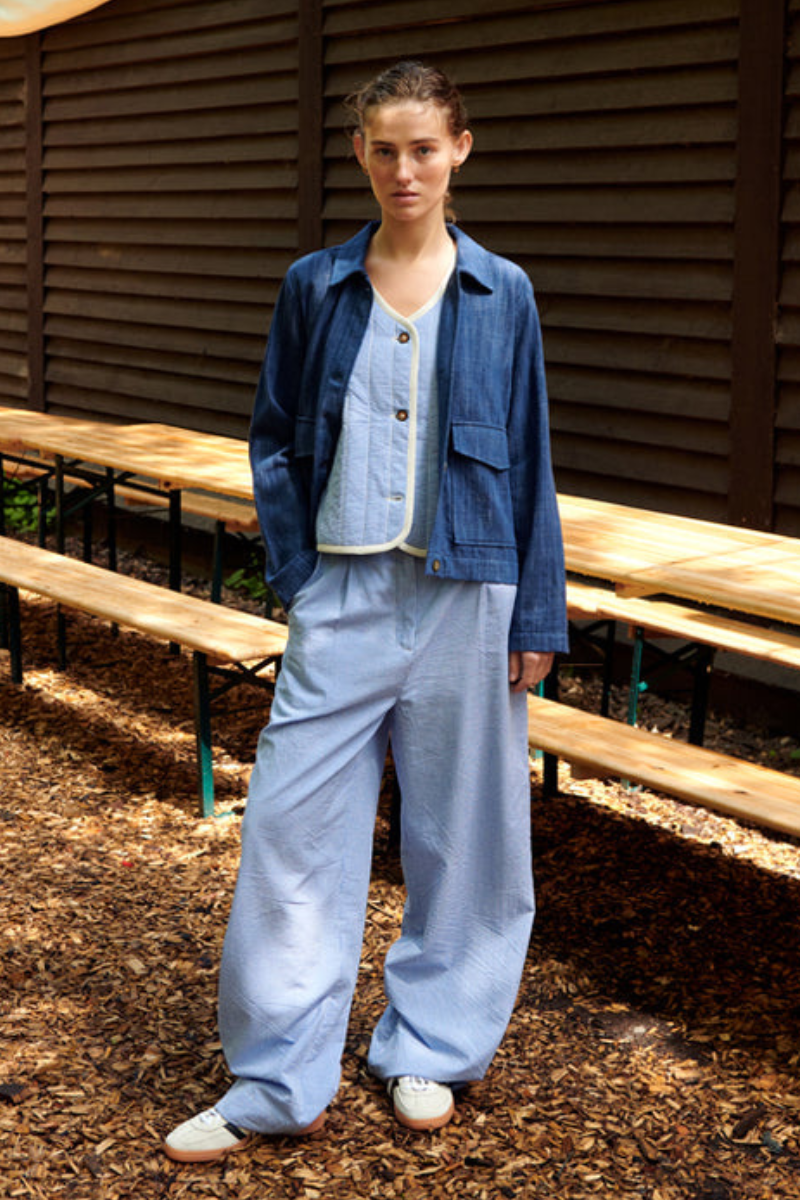 Basic Apparel Rudie Vest Veste 757 Quiet harbor